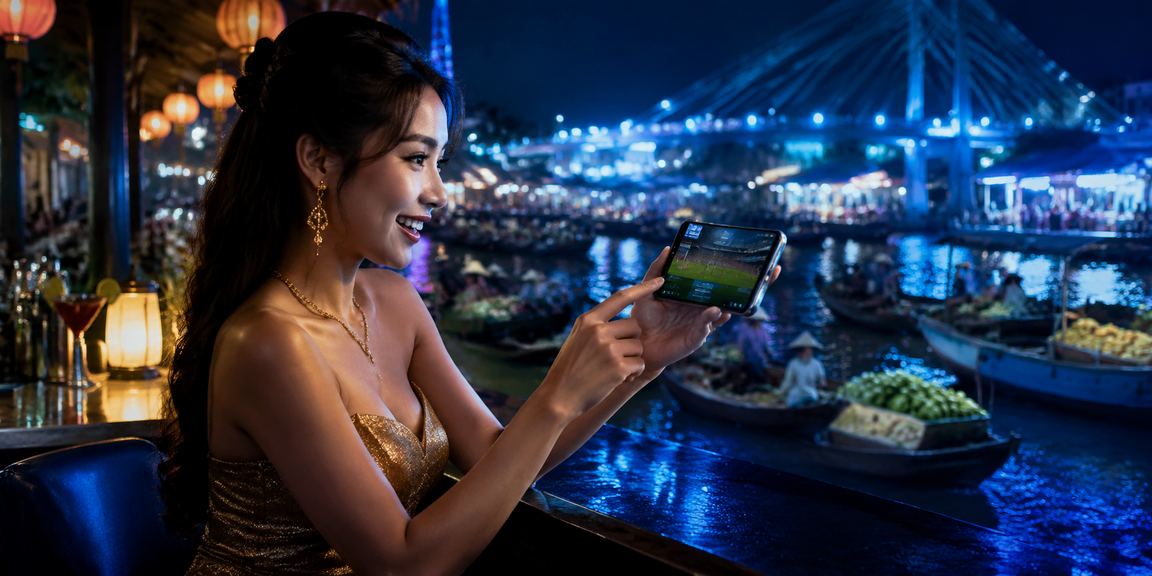 Người hâm mộ thể thao theo dõi kèo tại lễ hội Cần Thơ cùng xsttmn