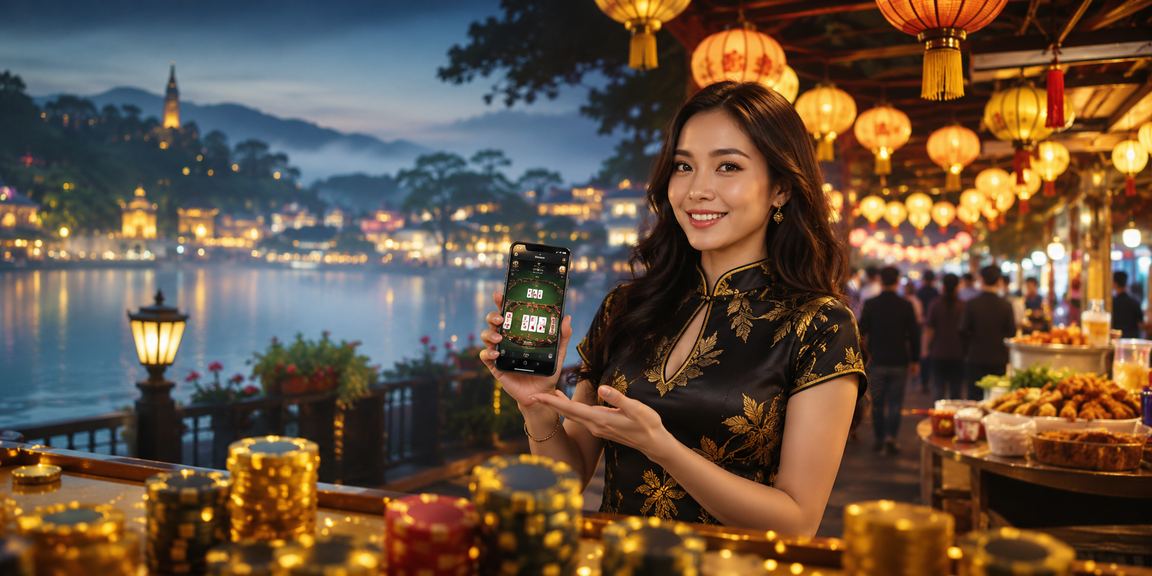 Người chơi bài đêm tại chợ đêm Đà Lạt với xsttmn